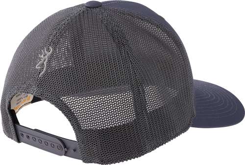 Browning Cap Tested Carbon, Square Patch Flex Snapback