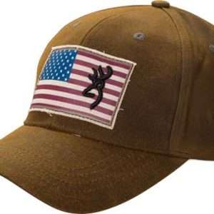 Browning Dark Brown Logo Cap Adjustable