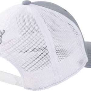 Heather Gray Hex Patch Snapback Cap - Browning