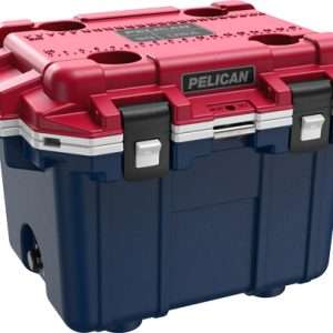 Pelican Coolers IM 30 Quart Elite Blue/Red Lid