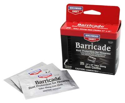 25 Individually Packed Wipes for Rust Protection