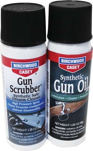 B/C Gun Scrubber/Syn Gun Oil Combo Pack, 1.25oz Aerosol