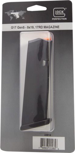 Glock OEM Magazine Gen5 17&34, 9mm 17RD, High-Quality