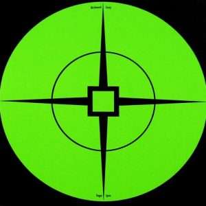 Pack of 10 Green Targets 6" Diameter - Birchwood Casey