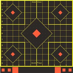 B/C Target Shoot-N-C 12" Sight-In Targets, 5-Pack