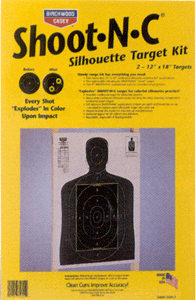 B/C Target Shoot-N-C 12"x18" Silhouette Kit - Improve Shooting Accuracy