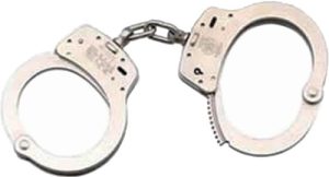 S&W Handcuffs Model 100 Nickel - Premium Law Enforcement Restraints
