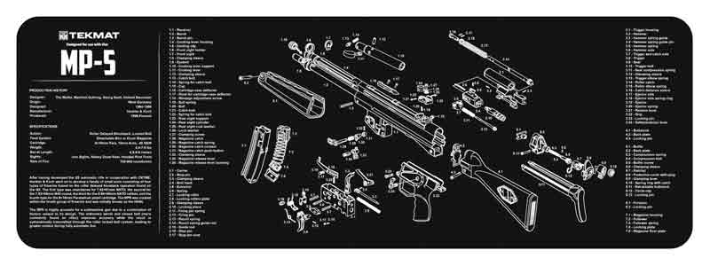 12x36 HECKLER & KOCH MP5 Armorers Bench Mat
