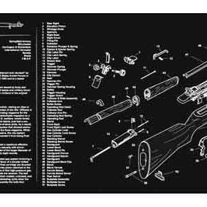 12x36 M1 Garand Black Armorers Bench Mat