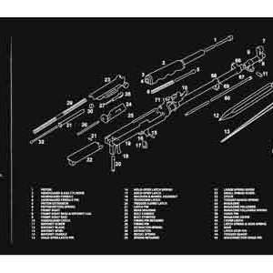 12"X36" SKS Rifle TekMat Armorers Bench Mat