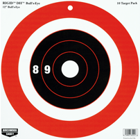 Bull's-Eye DH 10 Targets - 12" B/C Target