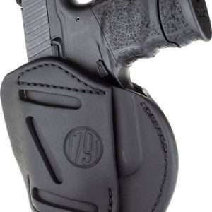 1791 Holster 3-Way OWB Multi-Fit Ambidextrous Holster, Black