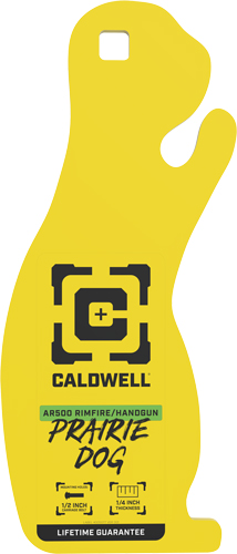 Yellow Dog Target for Precision Shooting Practice