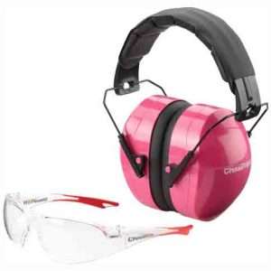 Champion Eyes Ears Combo Pink Lightweight Design