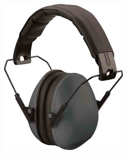 Champion Slim Ear Muffs - 21dB Black Hearing Protection
