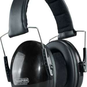 Champion Small Frame Muff 21dB Black Hearing Protection