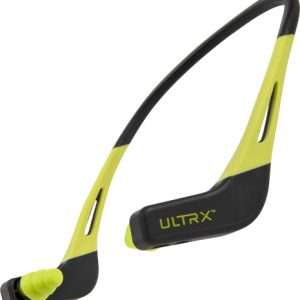 ULTRX Wave Banded Ear Plugs Gray/Yellow 22dB