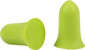 6-Pack Lime Green ULTRX Tapered Foam Ear Plugs