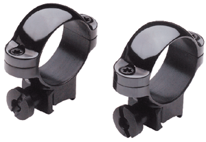 Burris 1" Medium Steel Gloss Scope Rings