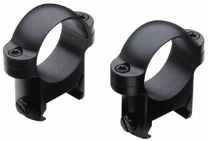 Burris Zee Rings 1" Medium - Gloss Black