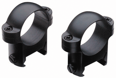 Burris Zee Rings 1" Medium - Gloss Black