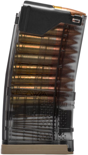 Lancer Magazine L5AWM AR-15 .300 Blackout Translucent Smoke