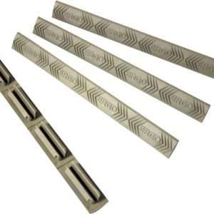 Ergo Grip Rail Cover Wedge Lok FDE 4-Pack