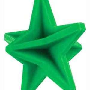 Champion Dura-Seal Target: 5" Green Bouncing Star