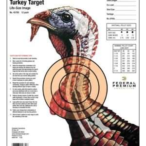 Champion Life Size Turkey Target 12-Pack for Shooting