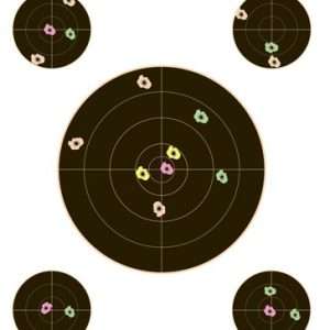 Champion VisiColor Target 10-Pack with Extra Bulls