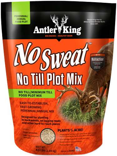 Antler King No-Sweat No-Till: Premium 4.5lb Spring/Fall Blend
