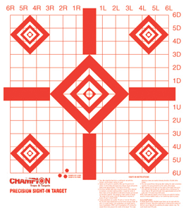 Champion Target Paper Redfield 16" x 16" 100-Pack