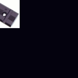 Weaver Base Top Mount #36 - Precision Aluminum Black Finish