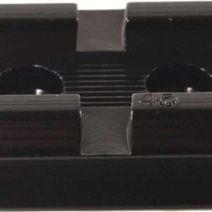Weaver Base Top Mount #45 Aluminum Black Finish