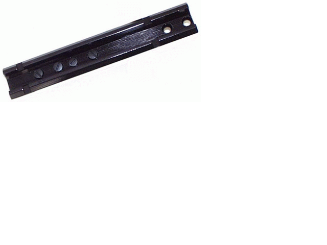 Weaver Base Top Mount #63B 1pc Aluminum Black