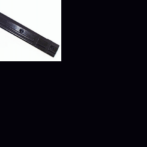 Weaver Base Top Mount #90 1pc - Black Aluminum