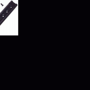 Weaver Base Top Mount Lightweight Aluminum Black