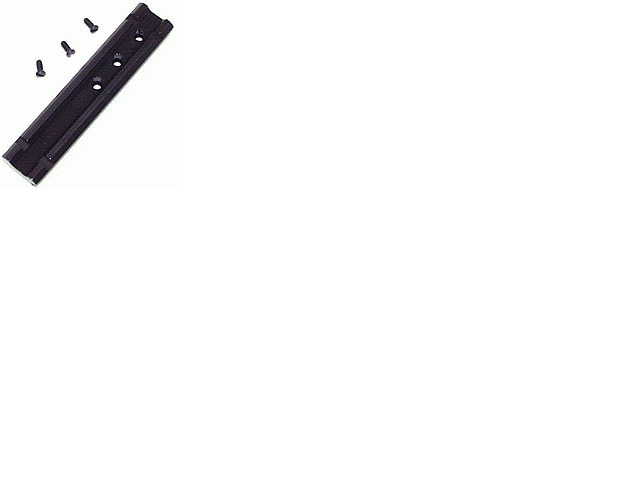 Weaver Base Top Mount Lightweight Aluminum Black