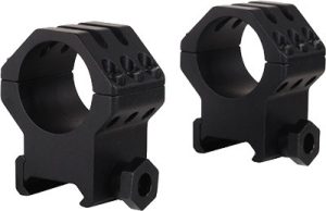 Weaver Rings 6-Hole Tactical: 1" Extra High Matte .520"