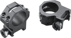 Weaver Rings 4-Hole Tactical Matte Finish 1" Scopes