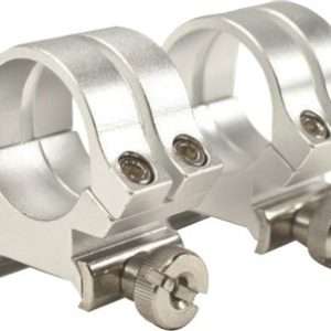 Weaver Rings Detachable Quad Silver .169" Lightweight