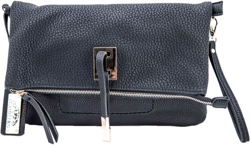 Cameleon Aya Conceal Carry Purse Clutch/Crossbody Black