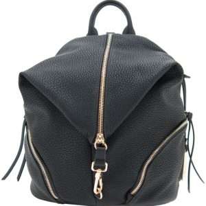 Black Teardrop Shape Backpack with Concealed Carry