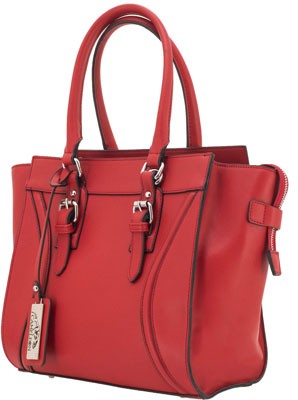 Red Purse Tote Style with Concealed Carry