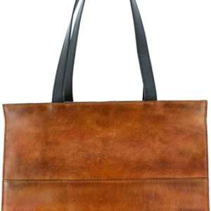 Brown Structured Handbag with Removable Strap - Hephaestus Apollo Con