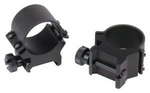 Weaver Rings Detachable Top 1" High Black