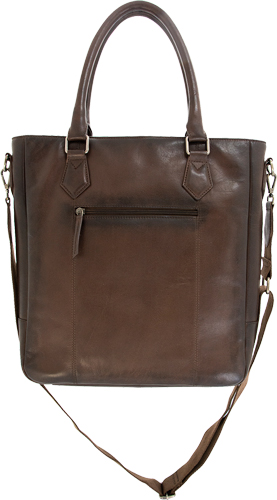 Dark Brown Cameleon S&W Flat Tote CC - Stylish and Durable