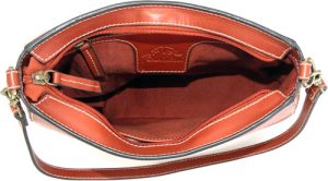 Cameleon Saddle Purse Brown Concealed Carry Bag