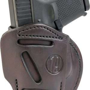 1791 Holster 4-Way OWB Multi-Fit Glock 26/Simunition Sig Sauer Brown