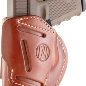1791 Holster 4-Way OWB Multi-Fit for Glock 17/Simulated Brown